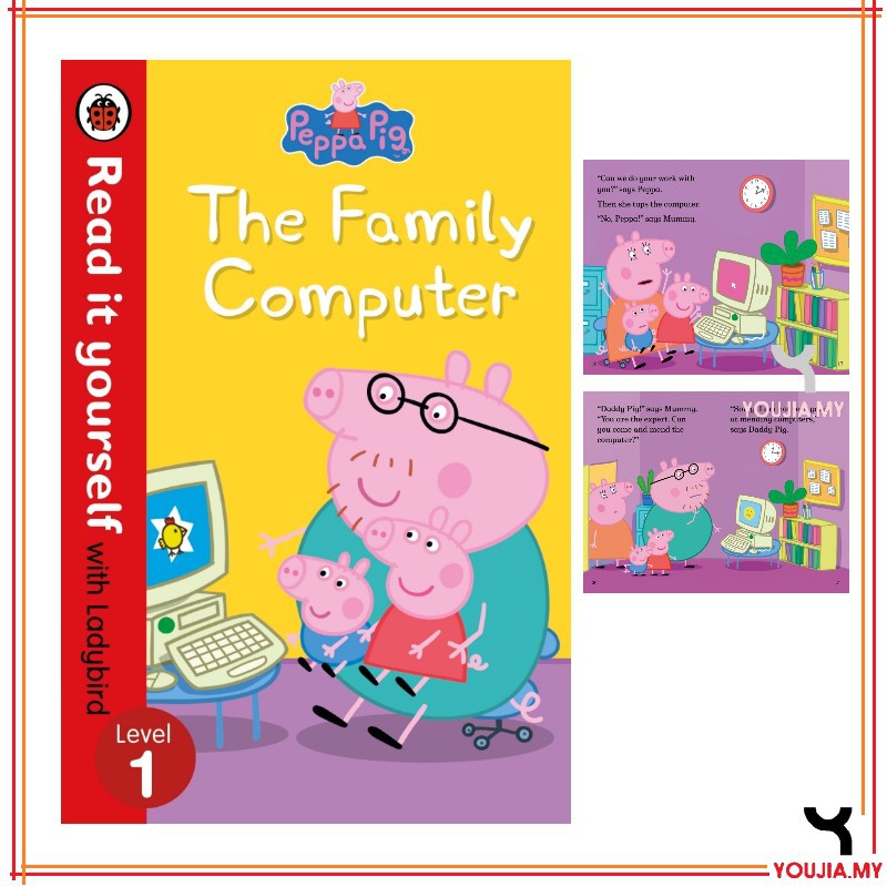 Ladybird Peppa Pig Read It Yourself Level Shopee Malaysia