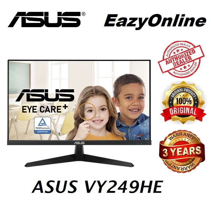 Asus Vy He Fhd Ips Hz Ms Freesync Eye Care Technology Anti