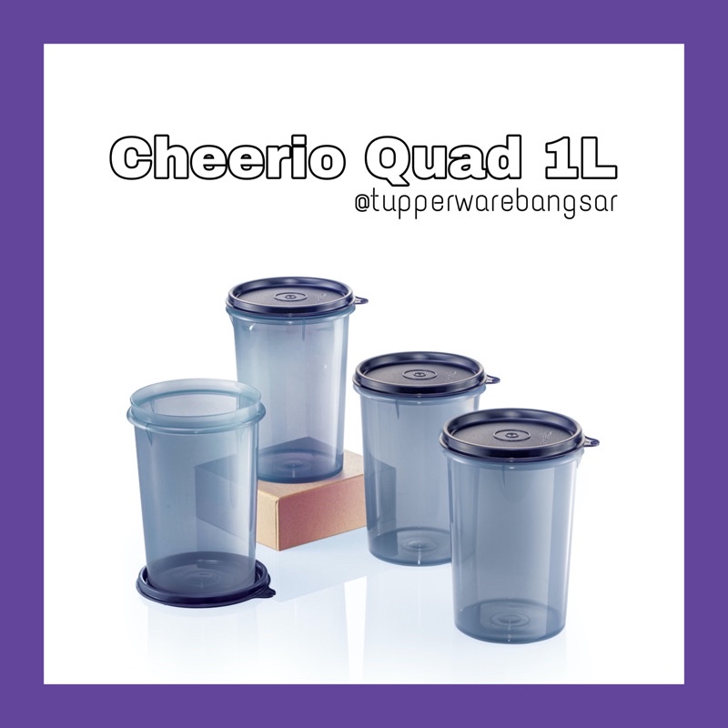 Tupperware Cheerio Quad L Shopee Malaysia