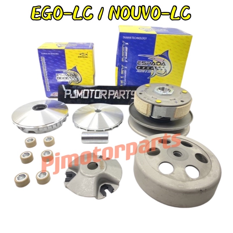 Ego LC EGOLC Fi Nouvo LC Original Espada Movable Driven Kit Pulley