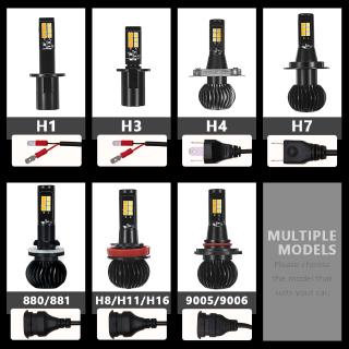 Pack H H H H H H Car Fog Light Two Color Led Lamp