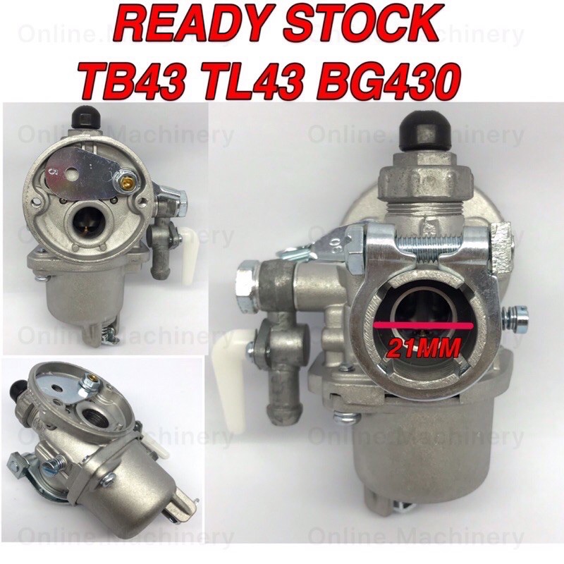 Mesin Rumput Carburetor TL43 Ogawa BG430 SR430 Mist Blower Kasei 3wf 3a