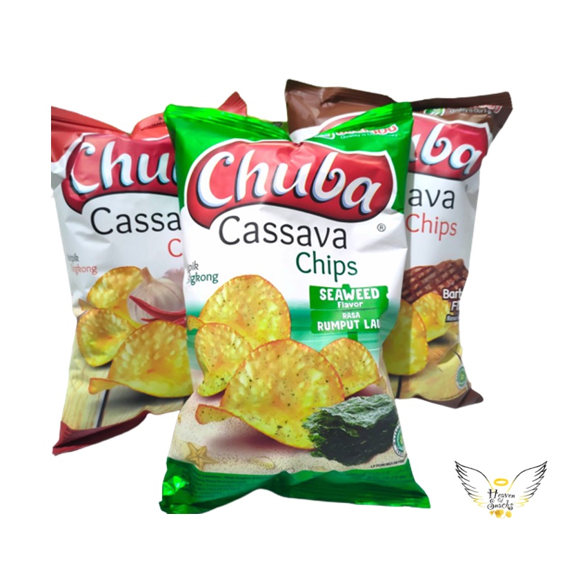 Halal Chuba Cassava Chips Barbeque Chili Seaweed G G