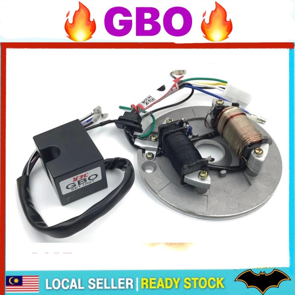 HONDA GBO MAGNET COIL FUEL COIL CDI UNIT SET STARTER STARTOR FUSE COIL