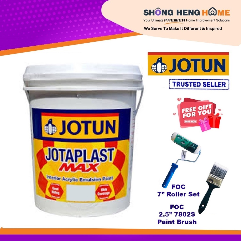 Jotun Paint Jotaplast Max Black L Shopee Malaysia