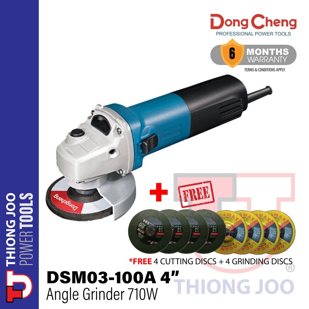 Dong Cheng Dsm A Angle Grinder W Shopee Malaysia