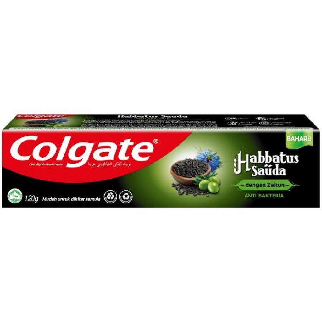 Colgate Habbatus Sauda Olive Toothpaste G Shopee Malaysia