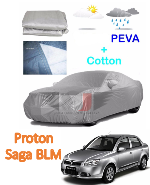 Proton Saga BLM Malaysia Car Cover Full Car Body Cover Auto Wing