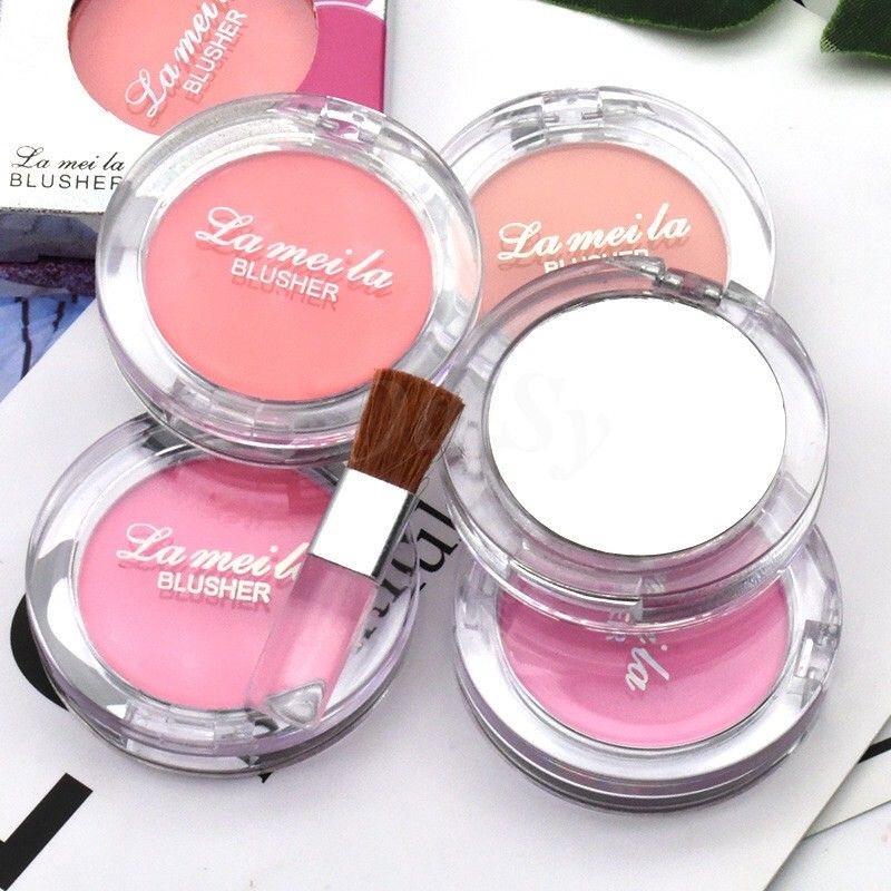 Lameila Blush Powder Natural Blusher Nude Makeup Cheek Sleek Soft