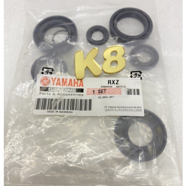 Yamaha Rxz Oil Seal Set Full Complete Original Lazada