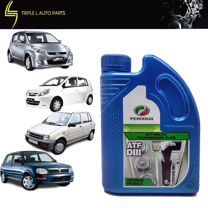 PERODUA AUTO TRANSMISSION FLUID ATF DIII D3 1L MYVI 1 0 1 3 2005 2010