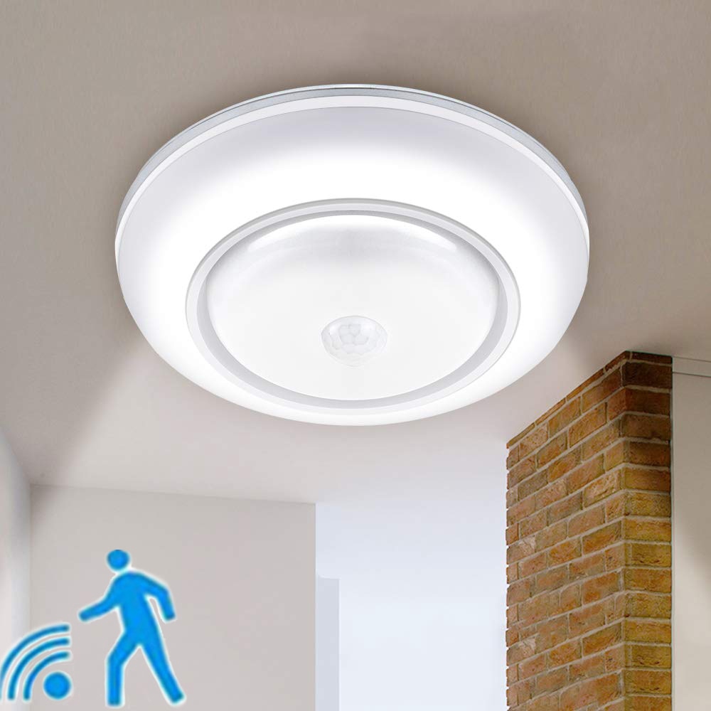 Led Wireless Ceiling Light With Motion Sensor Battery Operated Shelly