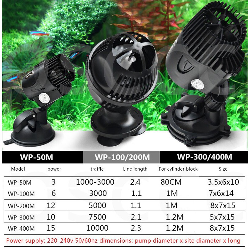 SOBO AQUARIUM WAVE MAKER WP 100M 6W Shopee Malaysia