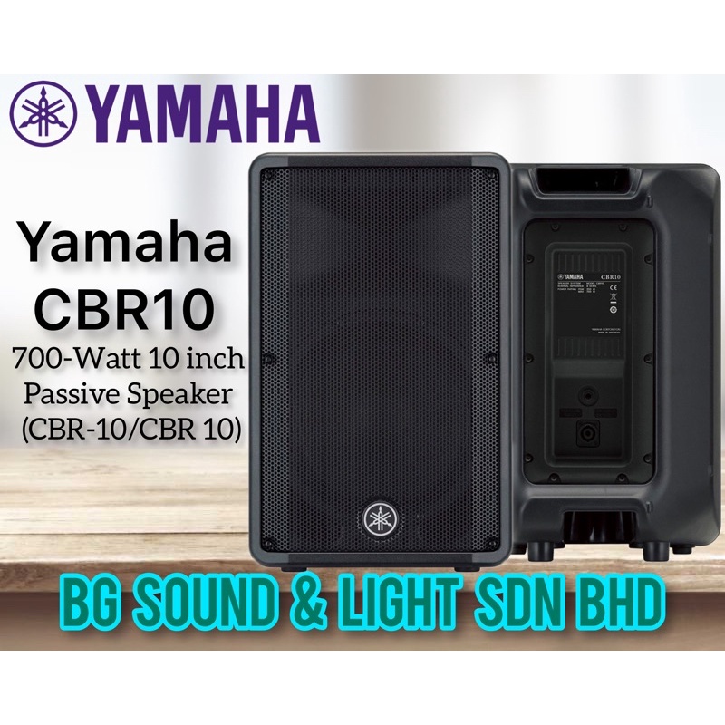 Yamaha CBR10 700 Watt 10Inch Passive Speaker Per Unit CBR 10 CBR 10