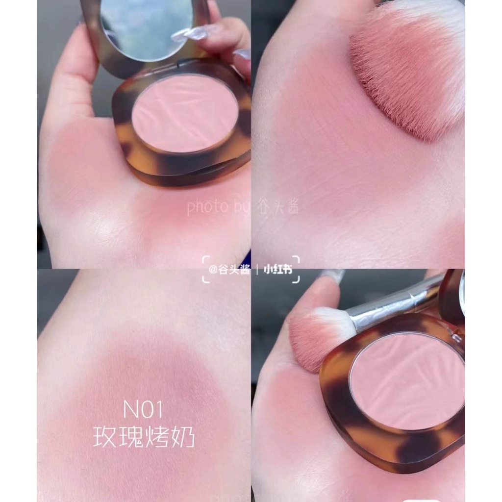 Joocyee Blush Amber Shell Pearlescent Matte Nude Makeup Natural