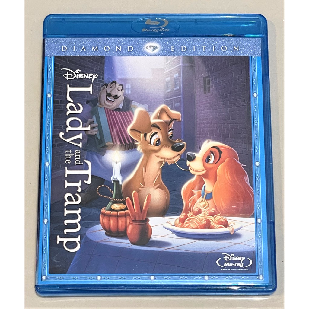 Lady And The Tramp Blu Ray English Diamond Edition Shopee Malaysia