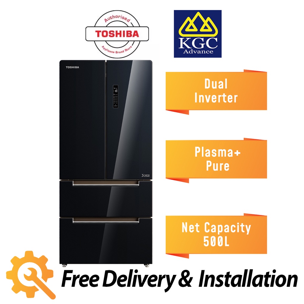 Free Standard Installation Delivery Toshiba L Fridge Gr Rf We