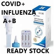 Readystock Covid Influenza A B Longsee In Covid Saliva Home