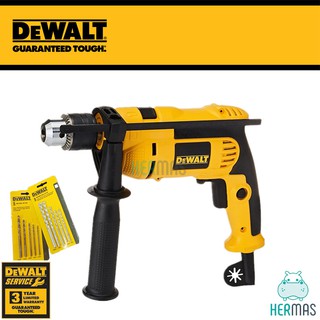 DeWALT DWD024K 13MM 650W PERCUSSION DRILL DWD024 FOR 2 SET DRILL BITS