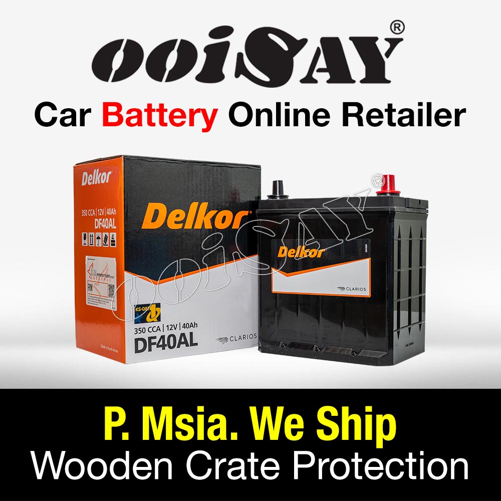 DELKOR NS40 NS40ZL DF40AL MF 40AH Car Battery KIA Picanto