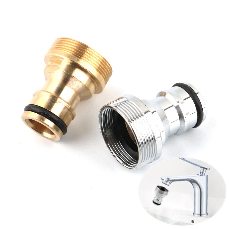 Universal Tap Kitchen Adapters Brass Faucet Tap Connector Mixer Hose