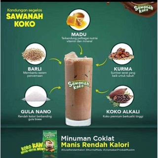 Minuman Bercoklat Sawanah Koko Shopee Malaysia