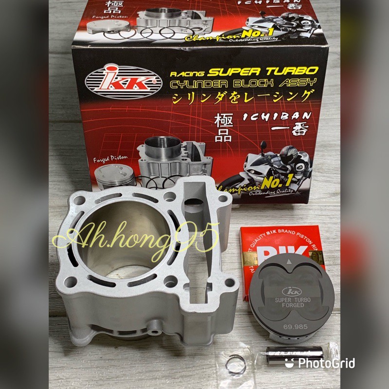 LC135 Y15ZR IKK RACING SUPER TURBO RACING CERAMIC BLOCK SAIZ 66 70mm V