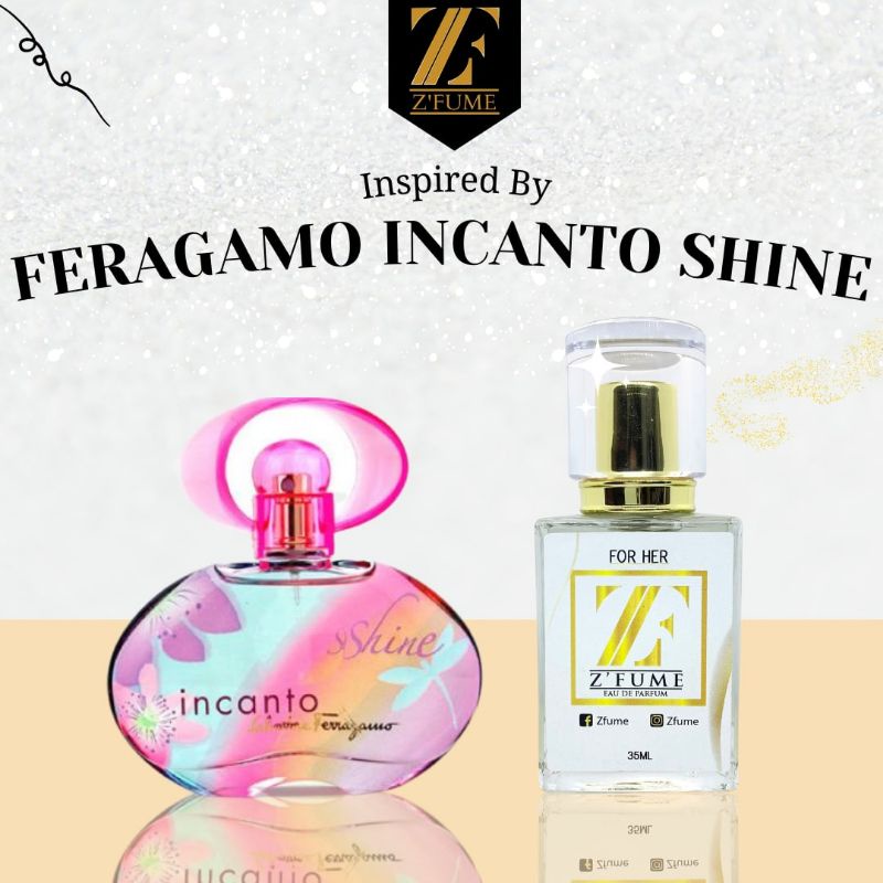 Feragamo Incanto Shine By Zfume Shopee Malaysia