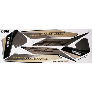 Yamaha Ego Solariz Body Cover Set Stripe Sticker Coverset Solaris