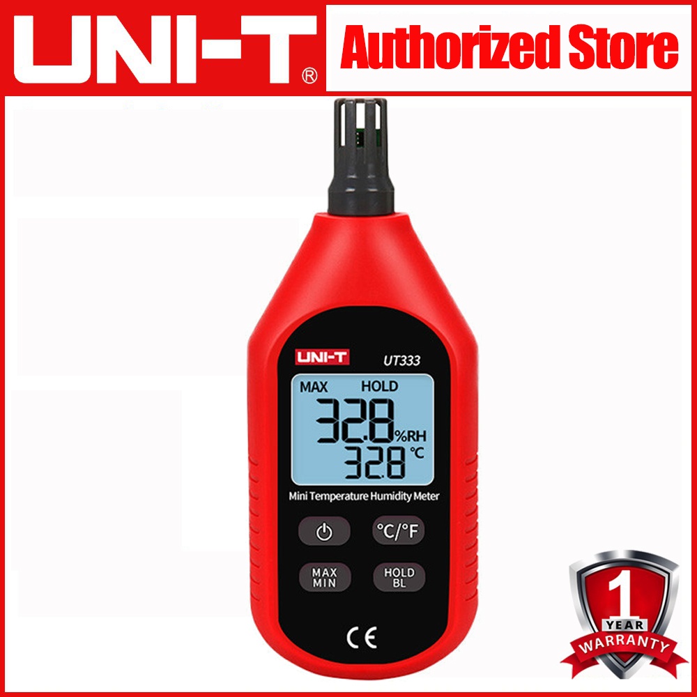 UNI T UT333 Mini Thermohygrometer Thermometer Hygrometer Shopee