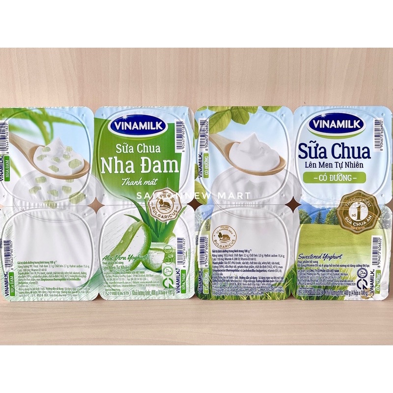 Sua Chua Vinamilk Yogurt Pudding 4Cups X 100g Shopee Malaysia