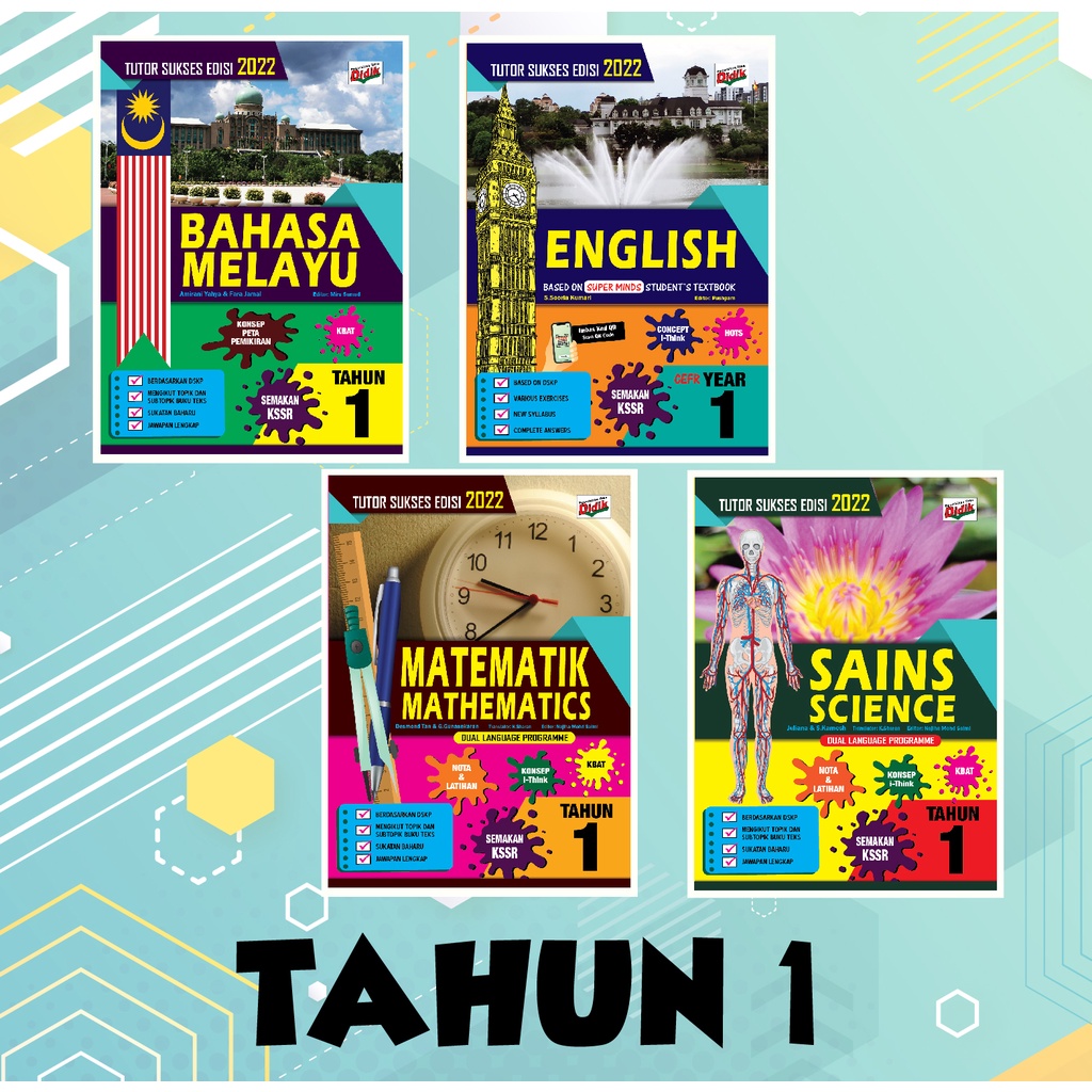 Vision Tutor Sukses Edisi Tahun Set Dwibahasa Buku Topikal