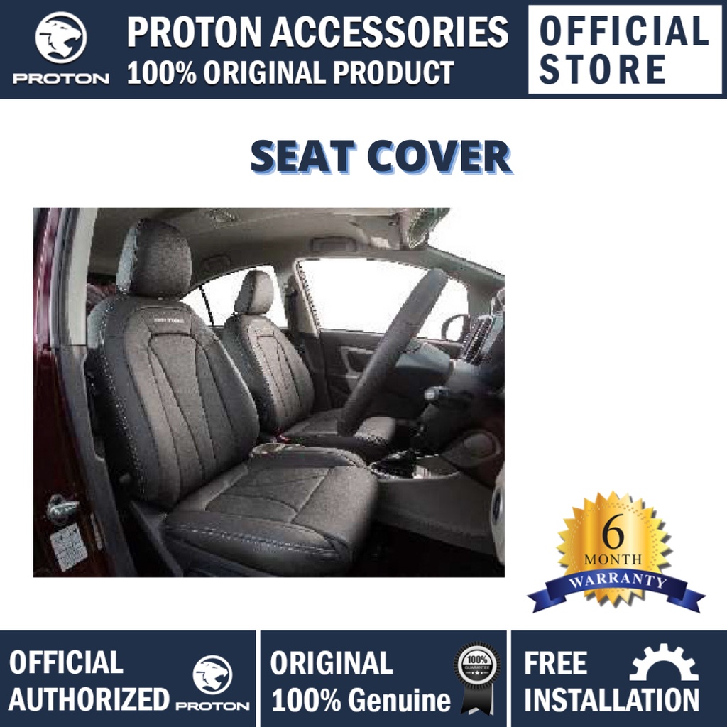 Proton Saga Seat Cover Free Instalation Shopee Malaysia