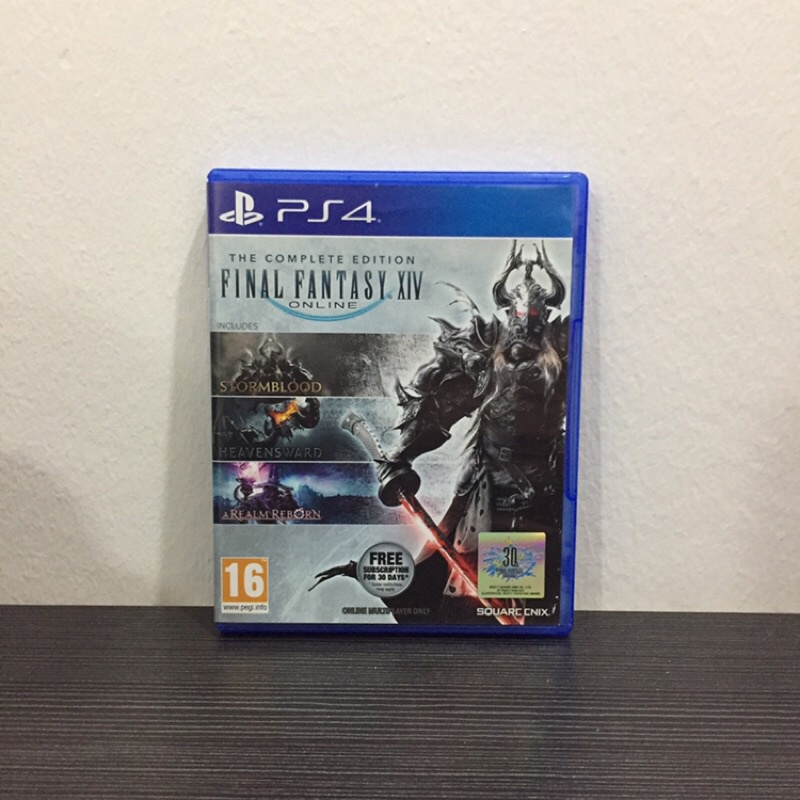 Final Fantasy Xiv Complete Edition Ps Game Used Shopee Malaysia