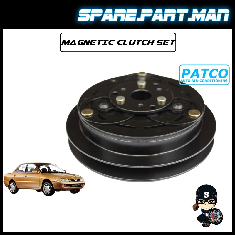 Proton Wira Patco Air Cond Compresser Magnetic Clutch Set Shopee