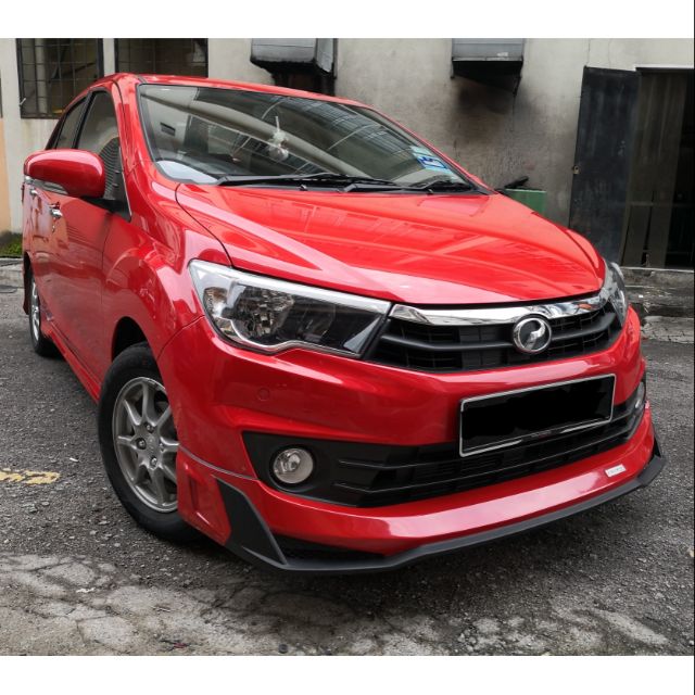 Perodua Bezza Drive Front Skirt Bodykit Siap Cat Shopee