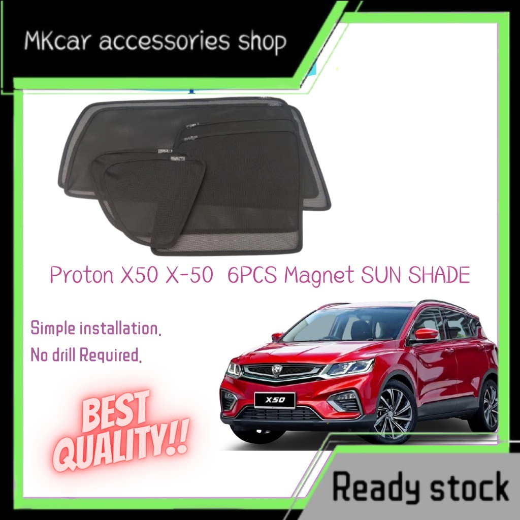 Proton X50 X 50 UV Cut MAGNET Sun Shade Custom Fit Magnetic Sunshade