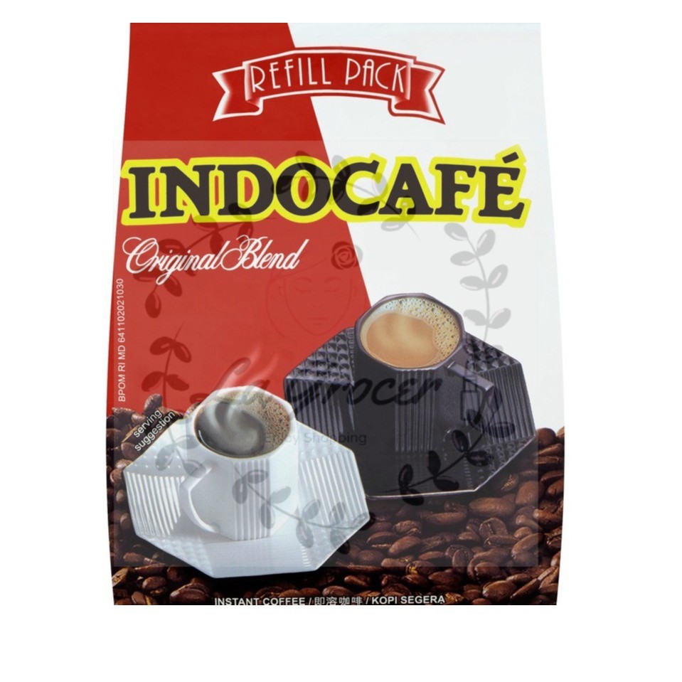 Indocafe Original Blend Instant Coffee Refill Pack 300g Shopee Malaysia