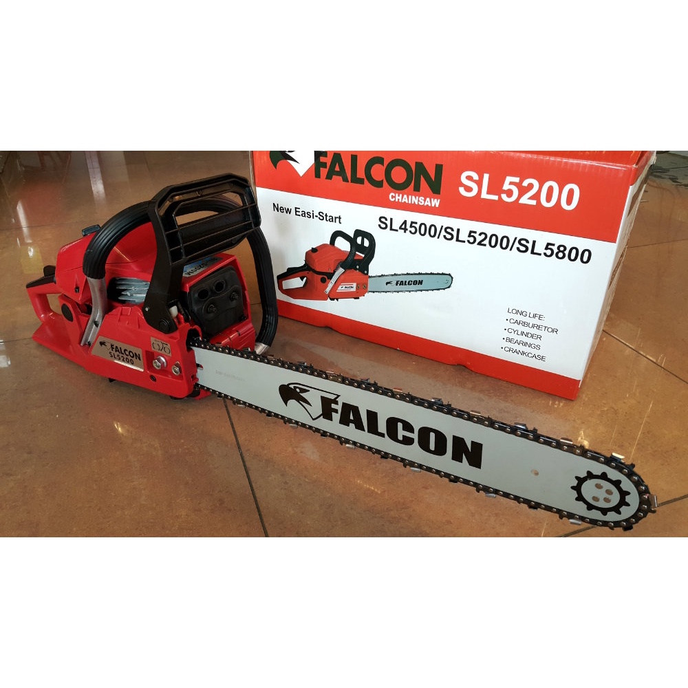 Falcon 20 Gasoline Chainsaw 52cc SL5200 Carlton Saw Chain