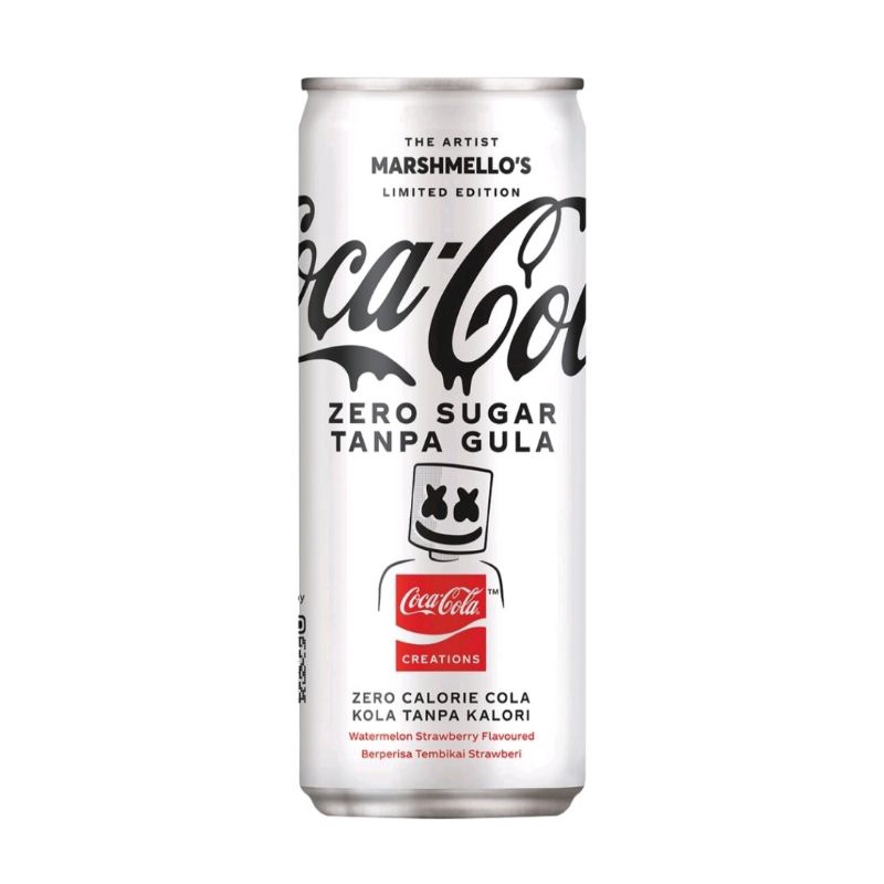 Ready Stock Coca Cola Zero Sugar Marshmallow Coca Cola Limit