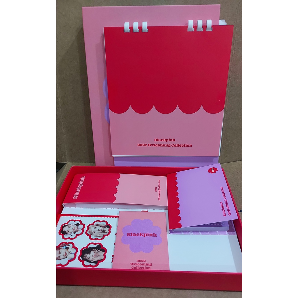 BLACKPINK 2022 WELCOMING COLLECTION Unsealed Not Full Set Shopee Malaysia