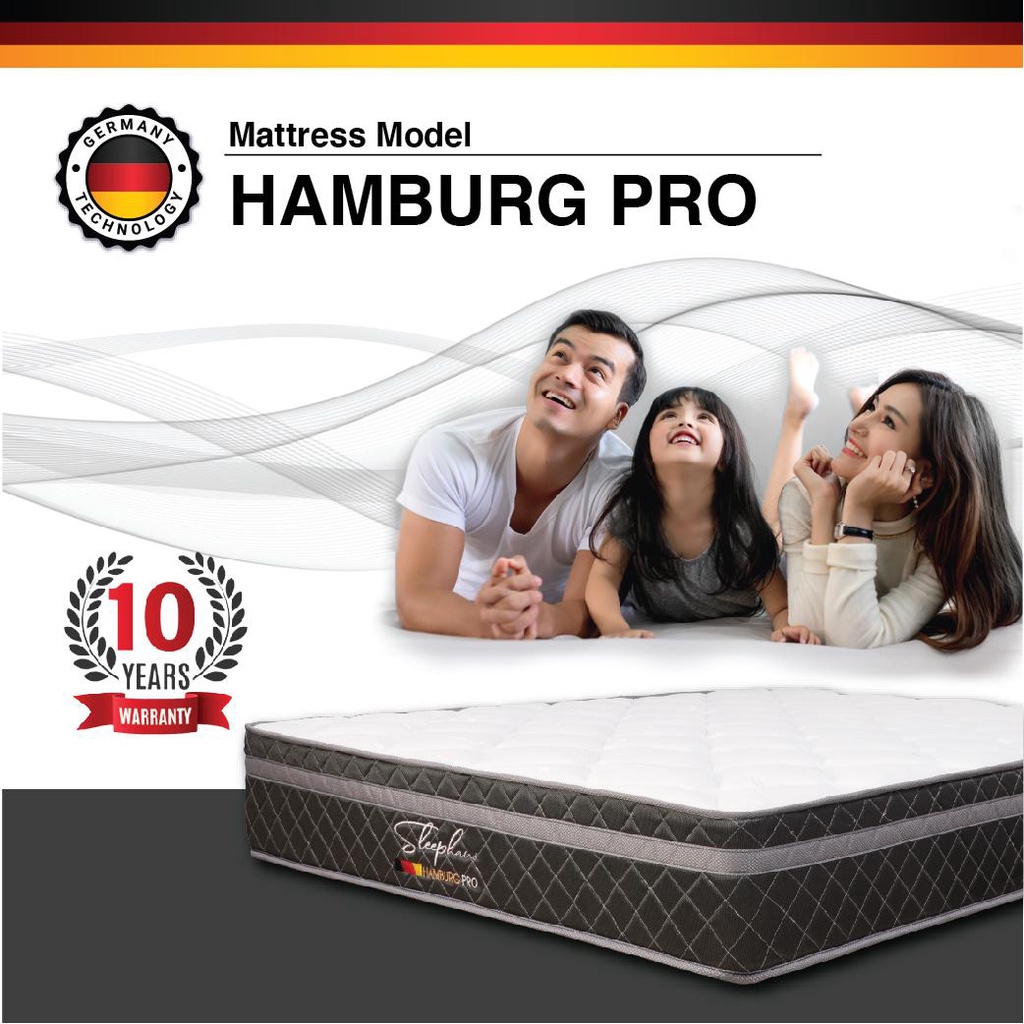 New Model Sleephaus King Hamburg Pro German Tech Inch Posture