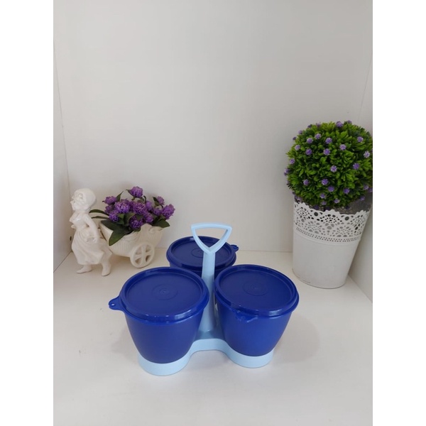 Tupperware Blossom Condimate Set Shopee Malaysia