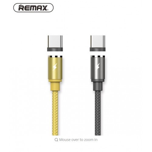 Original Remax Gravity Rc A Magnetic Nylon Braided Type C Usb