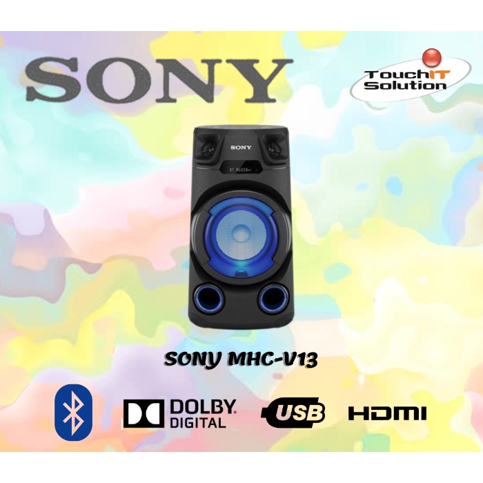 Sony Mhc V Hi Fi Systems V High Power Audio System With Bluetooth