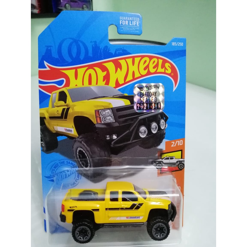 Hot Wheels Factory Sealed HW Hot Trucks Chevy Silverado Off Road Shopee Malaysia