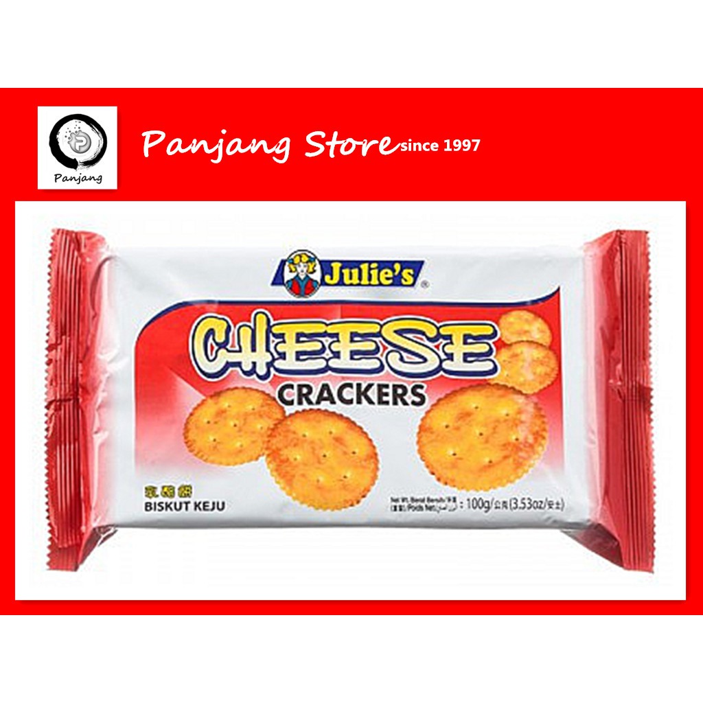 Julie S Cheese Crackers Biskut Keju G Shopee Malaysia