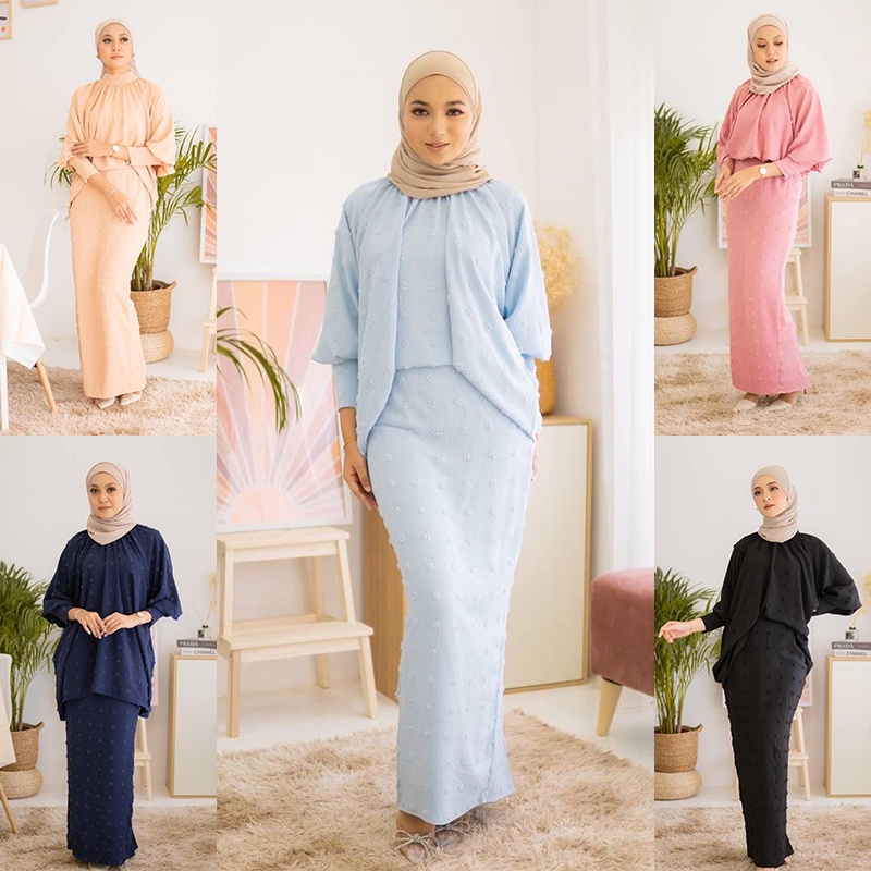 Haurabelle Daisy Kurung 2 0 IRONLESS Baju Kurung Moden Muslimah