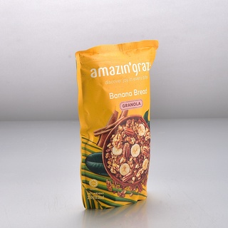 Amazin Graze Banana Bread Granola G Halal Certified Shopee Malaysia