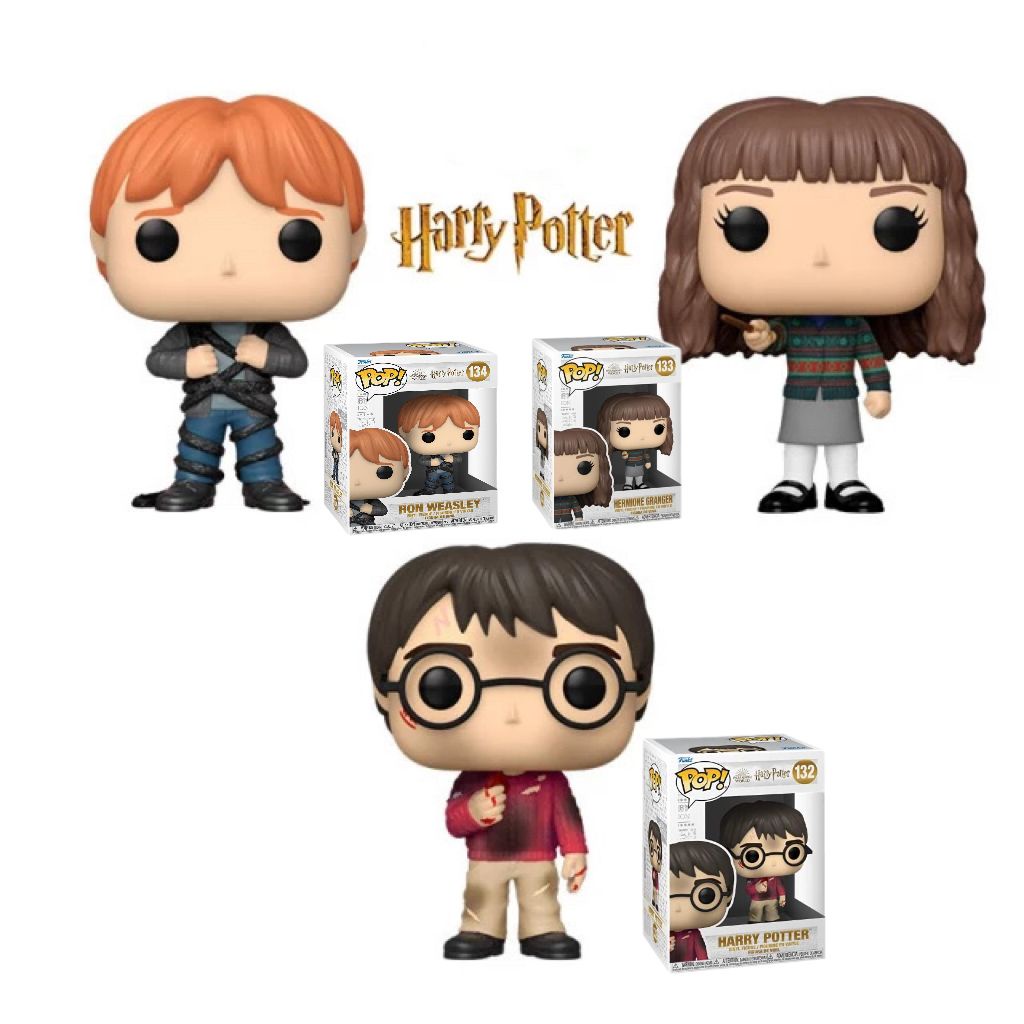 Funko Pop Vinyl Wizarding World Harry Potter Ron Weasley Hermione